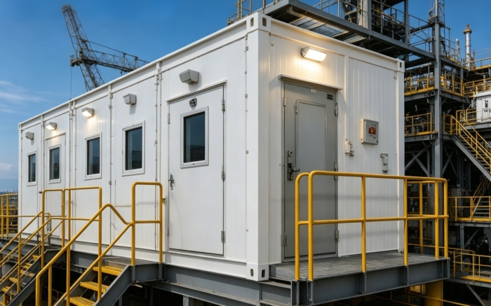offshore blast-resistant module (BRM) offshore blast-resistant module (BRM)