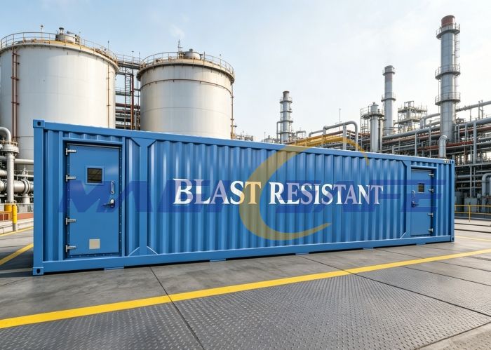 Blast Resistant Modules for Industrial Hazardous Area