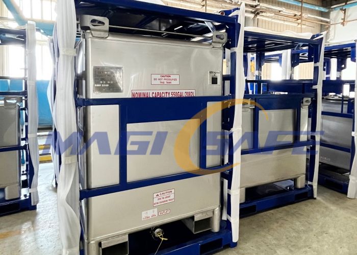 DNV 2.7-1 Offshore IBC Tank Stainless Steel Tote Tank