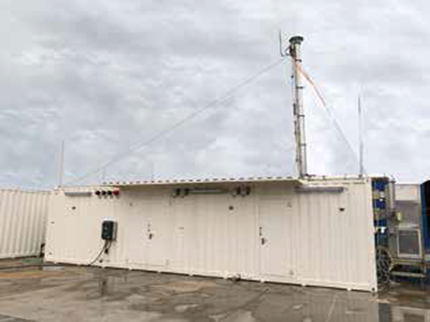 Blast Resistant Shelter (with BAC-breathing air controller)