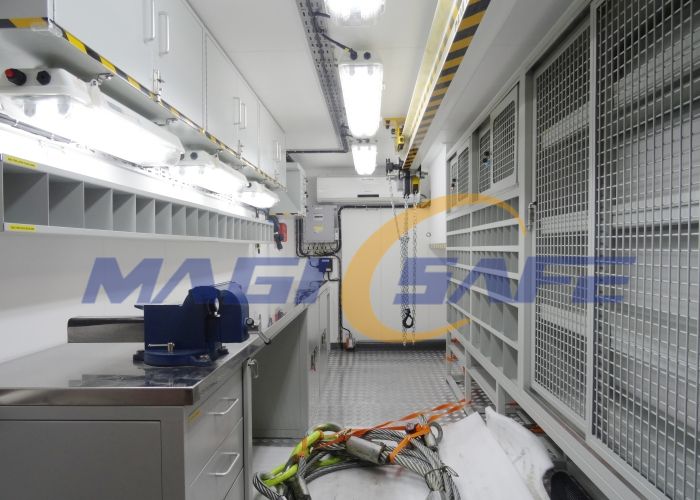 DNV Certified Offshore Rigging Loft Workshop Container
