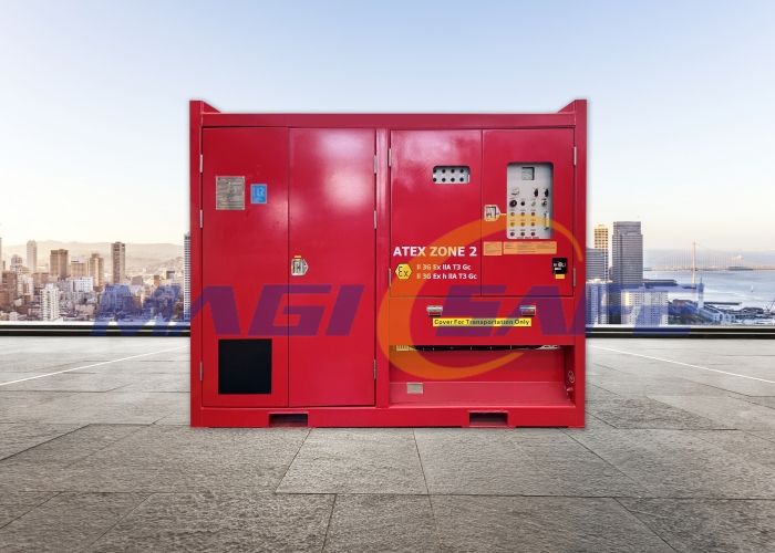 ATEX Zone II Offshore Genset with DNV 2.7-1 Frame