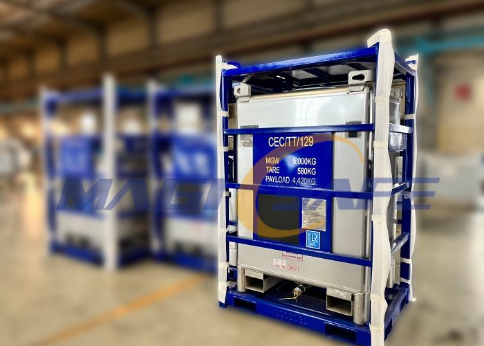 DNV 2.7-1 Offshore IBC Tank Stainless Steel Tote Tank