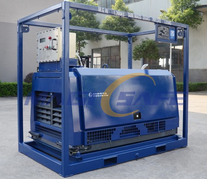 ATEX Zone II Offshore Genset with DNV 2.7-1 Frame